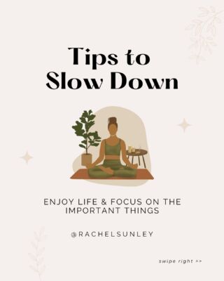 With the new year upon us, it’s easy to get caught up in career or financial goals that require you to push harder and do more, but what if that fast-paced go-go-go lifestyle is one of the root causes of your health problems? 😳 As a type A, goal-getter who has burnt herself out more than once, I know it’s HARD to accept the fact that your lifestyle may be contributing to your anxiety, fatigue, digestive issues, period problems, low libido, weight gain, and other nagging symptoms you’d like to ditch in 2023. ✌🏼 If you’ve been running on coffee and stress hormones to help you get through your busy days… or crushing your career goals, but sacrificing your health in the process…  It may be time to take a step back and make your health a priority.  Swipe ➡️ for 9 tips to help you slow down, enjoy life, and focus on the important things. ❤️